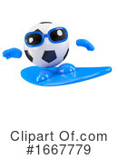 Soccer Clipart #1667779 by Steve Young
