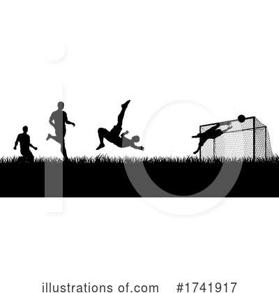 Royalty-Free (RF) Soccer Clipart Illustration by AtStockIllustration - Stock Sample #1741917