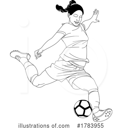 Soccer Ball Clipart #1783955 by Lal Perera