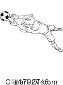 Soccer Clipart #1792746 by AtStockIllustration