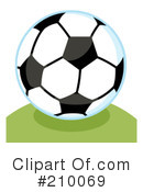 Soccer Clipart #210069 by Hit Toon