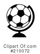 Soccer Clipart #210072 by Hit Toon