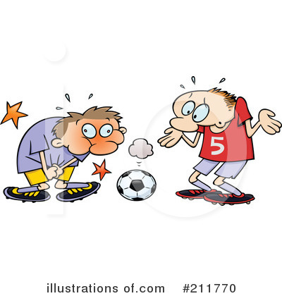 Royalty-Free (RF) Soccer Clipart Illustration by gnurf - Stock Sample #211770