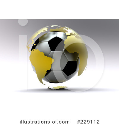 Royalty-Free (RF) Soccer Clipart Illustration by chrisroll - Stock Sample #229112