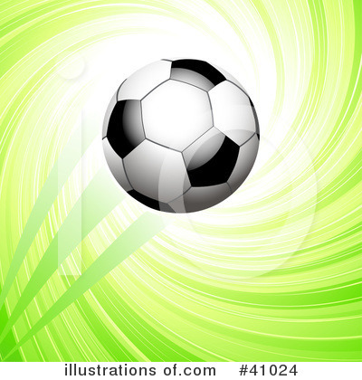 Royalty-Free (RF) Soccer Clipart Illustration by elaineitalia - Stock Sample #41024