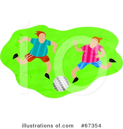 Royalty-Free (RF) Soccer Clipart Illustration by Prawny - Stock Sample #67354
