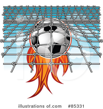 Royalty-Free (RF) Soccer Clipart Illustration by mayawizard101 - Stock Sample #85331