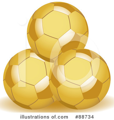 Royalty-Free (RF) Soccer Clipart Illustration by elaineitalia - Stock Sample #88734