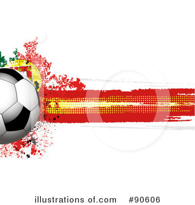 Royalty-Free (RF) Soccer Clipart Illustration by elaineitalia - Stock Sample #90606