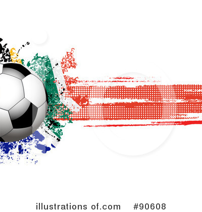 Royalty-Free (RF) Soccer Clipart Illustration by elaineitalia - Stock Sample #90608