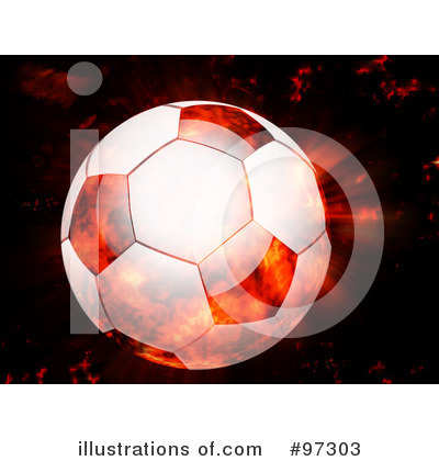 Royalty-Free (RF) Soccer Clipart Illustration by elaineitalia - Stock Sample #97303
