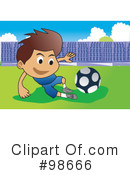 Soccer Clipart #98666 by mayawizard101