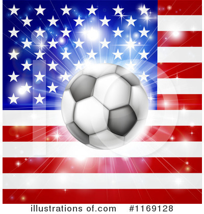 Royalty-Free (RF) Soccer Flag Clipart Illustration by AtStockIllustration - Stock Sample #1169128