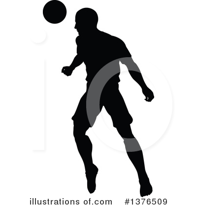 Royalty-Free (RF) Soccer Player Clipart Illustration by AtStockIllustration - Stock Sample #1376509