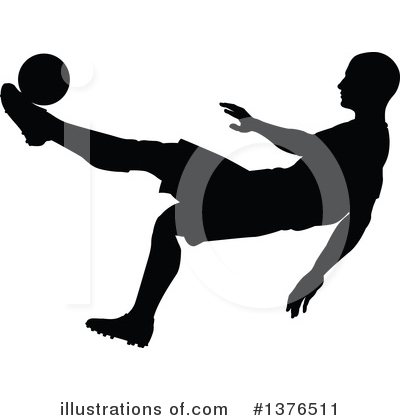 Royalty-Free (RF) Soccer Player Clipart Illustration by AtStockIllustration - Stock Sample #1376511