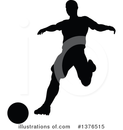 Royalty-Free (RF) Soccer Player Clipart Illustration by AtStockIllustration - Stock Sample #1376515