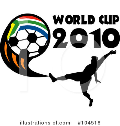 Royalty-Free (RF) Soccer World Cup Clipart Illustration by patrimonio - Stock Sample #104516