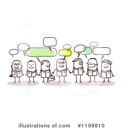 Royalty-Free (RF) Social Networking Clipart Illustration by NL shop - Stock Sample #1198810