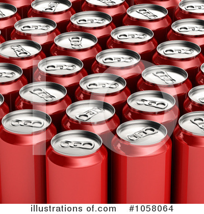 Royalty-Free (RF) Soda Can Clipart Illustration by stockillustrations - Stock Sample #1058064