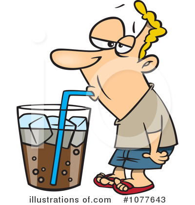 Drinking Clipart #1077643 by toonaday