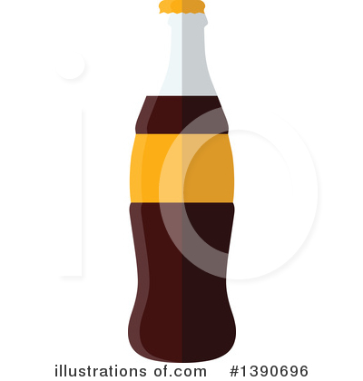 Soda Bottle Clipart #1390696 by Vector Tradition SM
