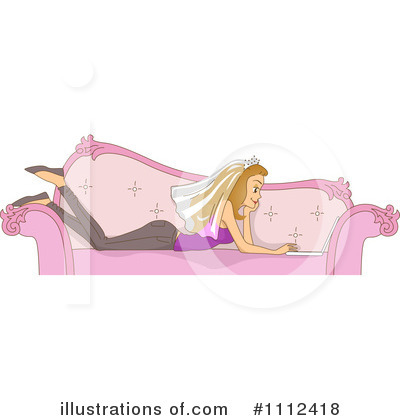 Royalty-Free (RF) Sofa Clipart Illustration by BNP Design Studio - Stock Sample #1112418