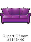 Sofa Clipart #1146440 by Lal Perera
