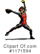 Softball Clipart #1171594 by Chromaco