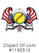 Softball Clipart #1192512 by Chromaco
