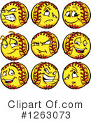 Softball Clipart #1263073 by Chromaco
