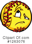 Softball Clipart #1263076 by Chromaco