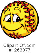 Softball Clipart #1263077 by Chromaco