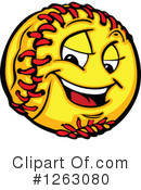 Softball Clipart #1263080 by Chromaco