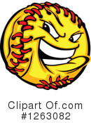 Softball Clipart #1263082 by Chromaco