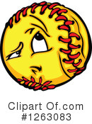 Softball Clipart #1263083 by Chromaco