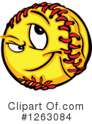 Softball Clipart #1263084 by Chromaco