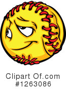 Softball Clipart #1263086 by Chromaco