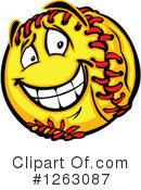 Softball Clipart #1263087 by Chromaco