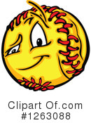 Softball Clipart #1263088 by Chromaco