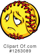 Softball Clipart #1263089 by Chromaco