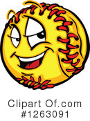 Softball Clipart #1263091 by Chromaco