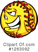 Softball Clipart #1263092 by Chromaco