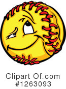 Softball Clipart #1263093 by Chromaco