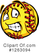 Softball Clipart #1263094 by Chromaco