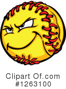 Softball Clipart #1263100 by Chromaco