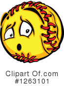 Softball Clipart #1263101 by Chromaco