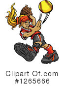 Softball Clipart #1265666 by Chromaco