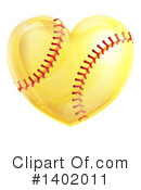 Softball Clipart #1402011 by AtStockIllustration