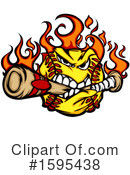 Softball Clipart #1595438 by Chromaco