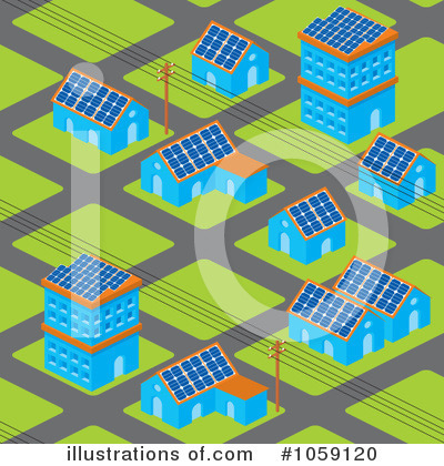Royalty-Free (RF) Solar Energy Clipart Illustration by Any Vector - Stock Sample #1059120